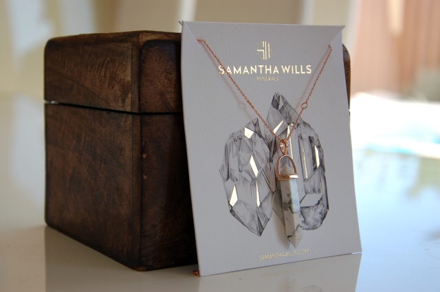 Samantha Wills White Howlite necklace